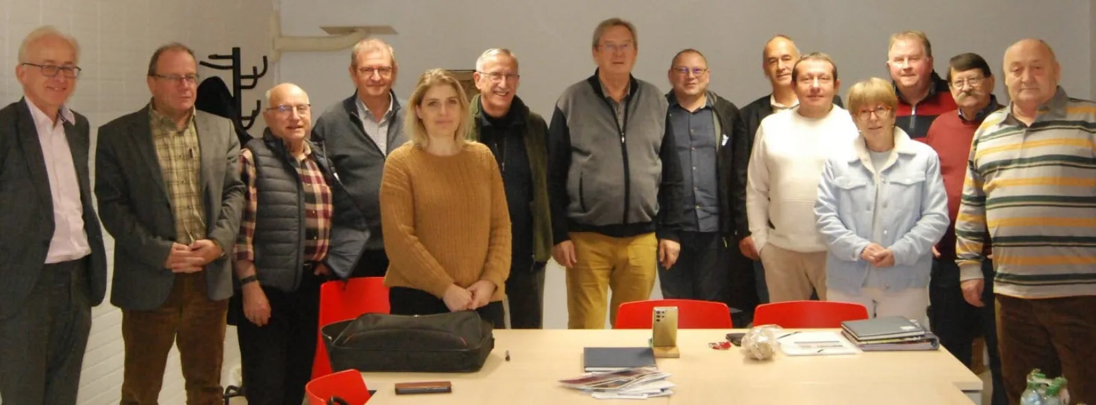 Le comité de Montigny Entreprendre réuni en 2022