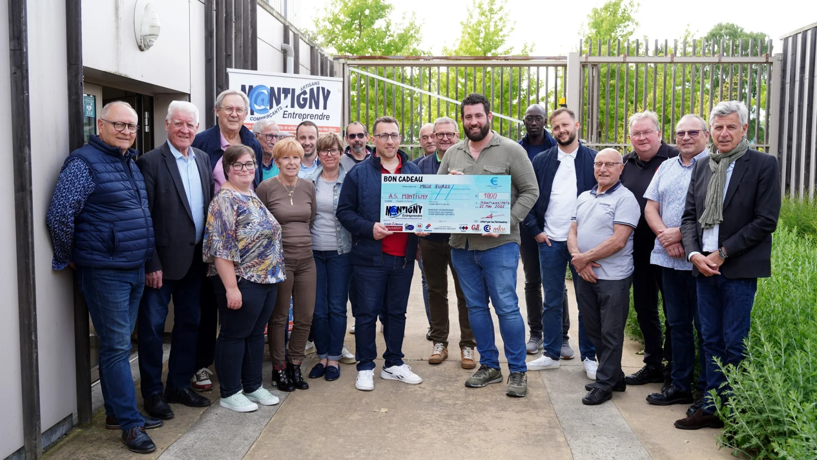 Des membres de Montigny Entreprendre réunis à Montigny-lès-Metz