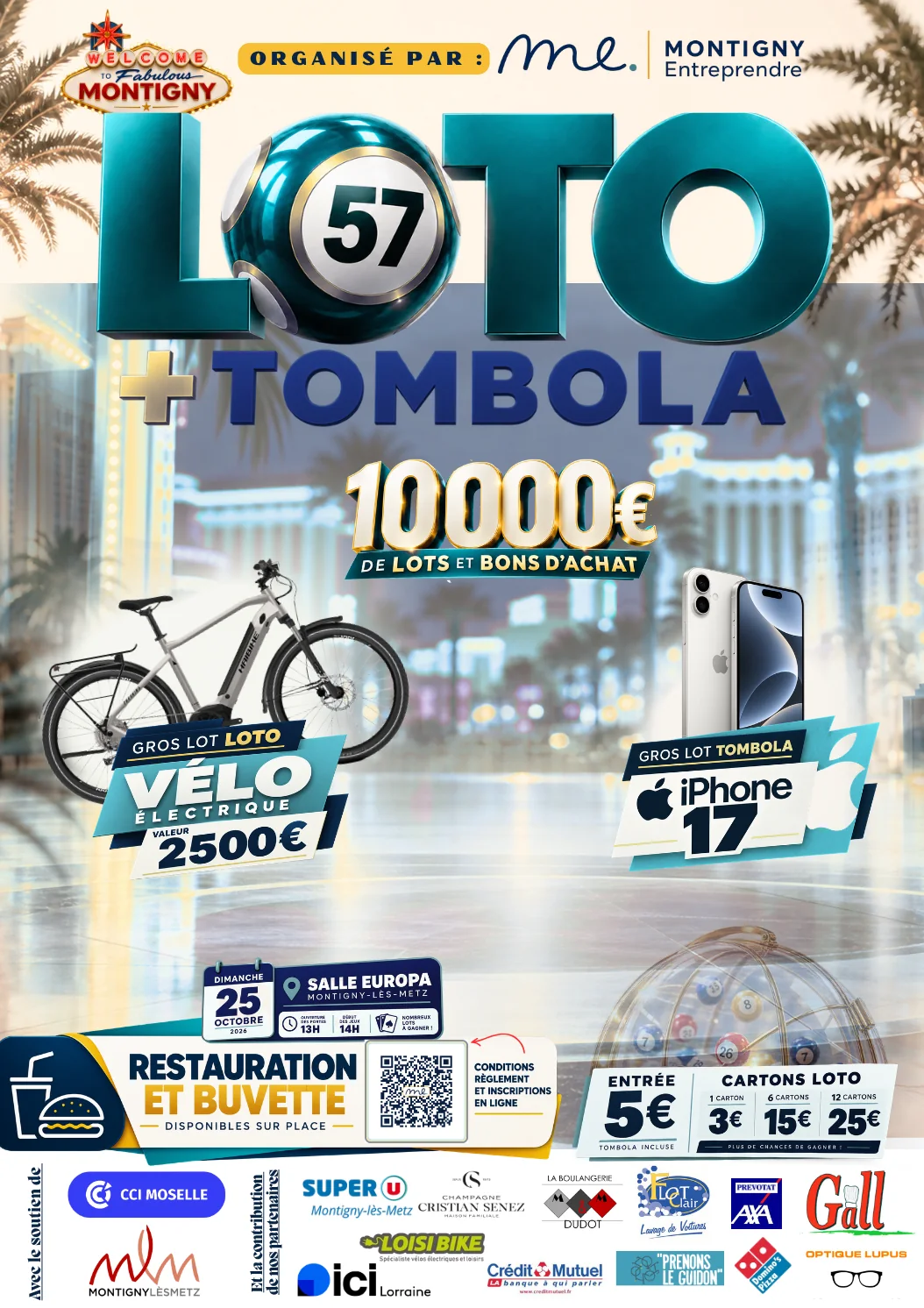 Affiche du Grand Loto de Montigny 2026