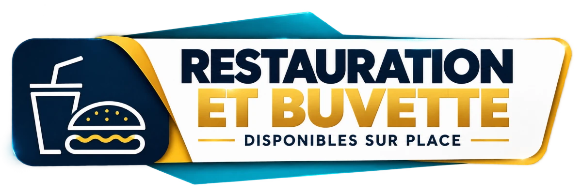 Restauration et buvette disponibles sur place.